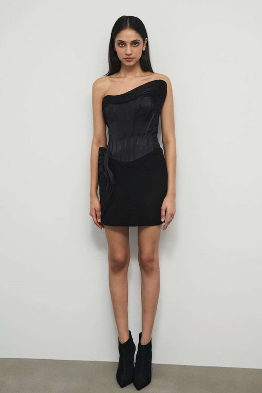 Sculpted Mini Dress