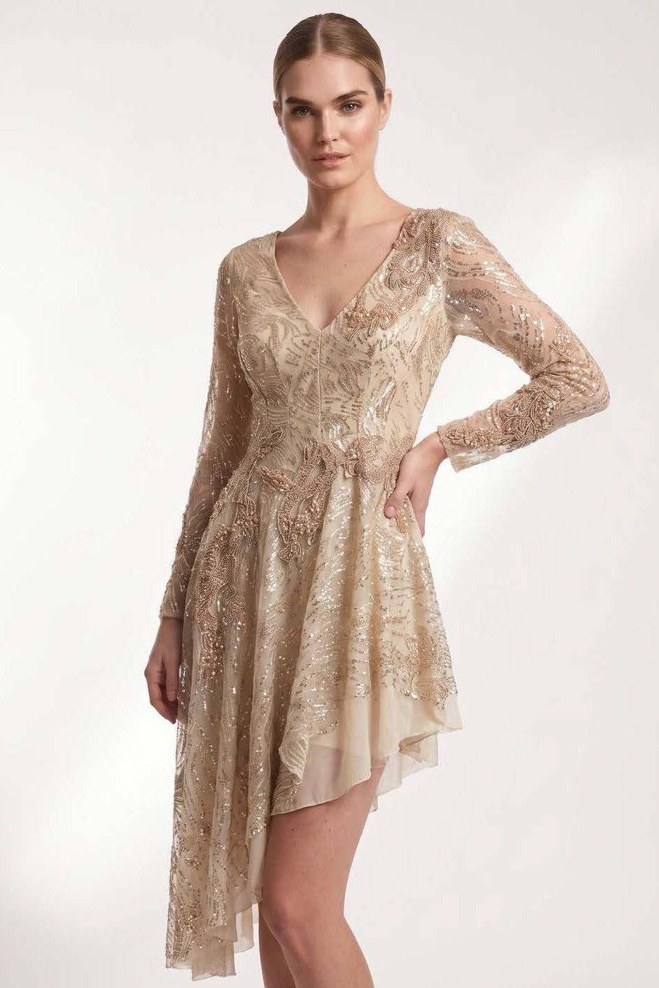 Asymmetrical Cocktail Dress
