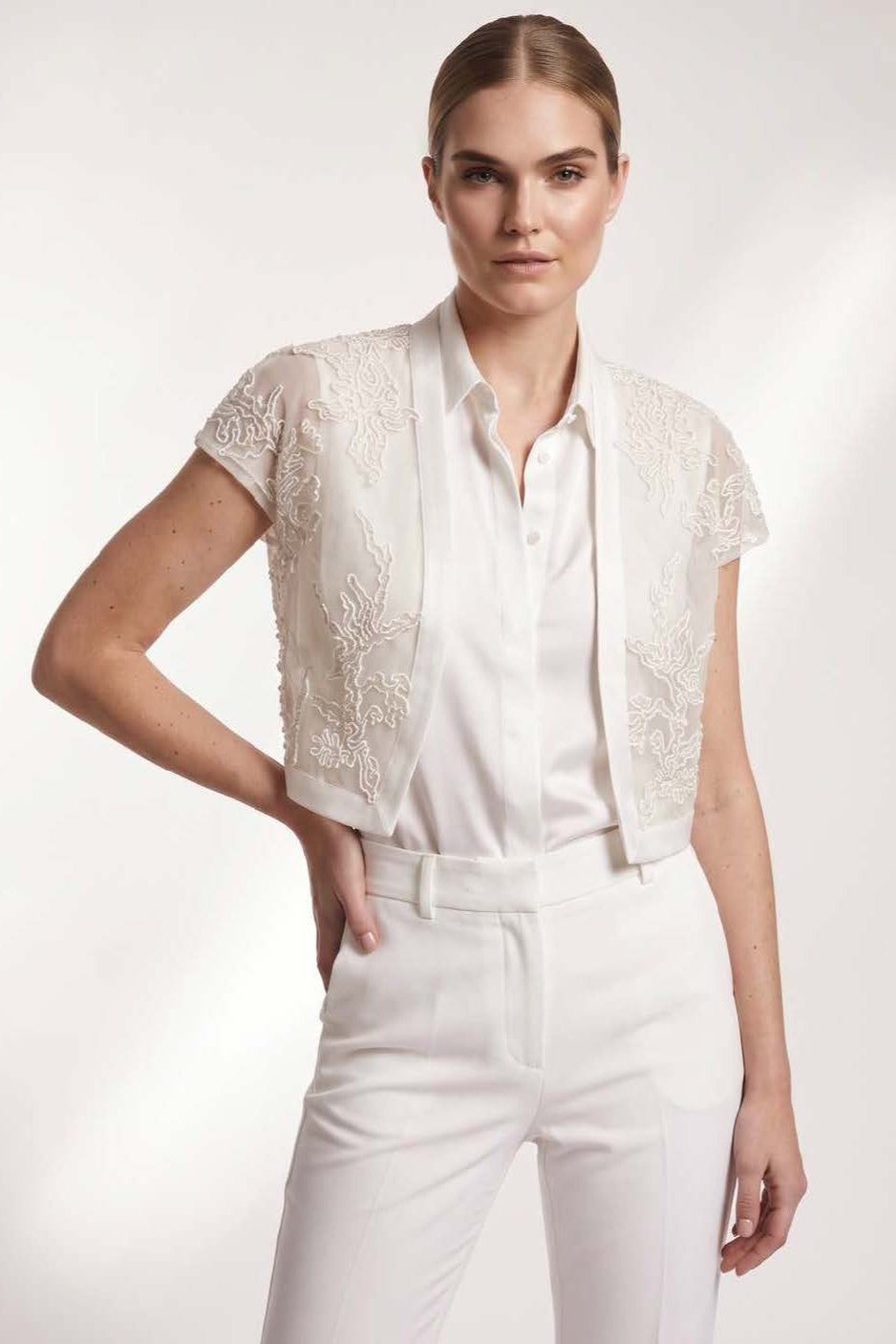 Cap Sleeve Bolero jacket