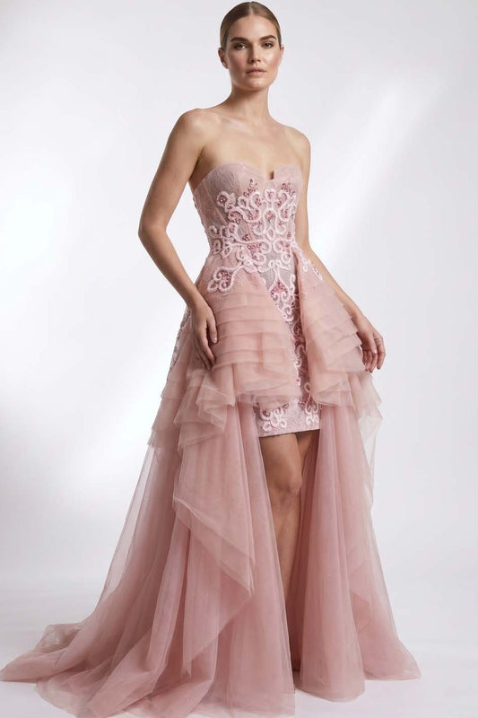 High-Low Train Dress