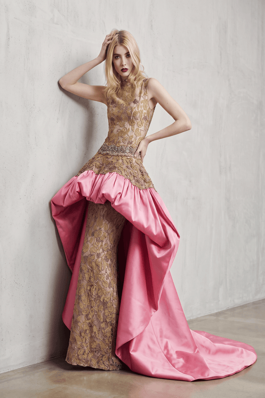 Sleeveless Evening Gown