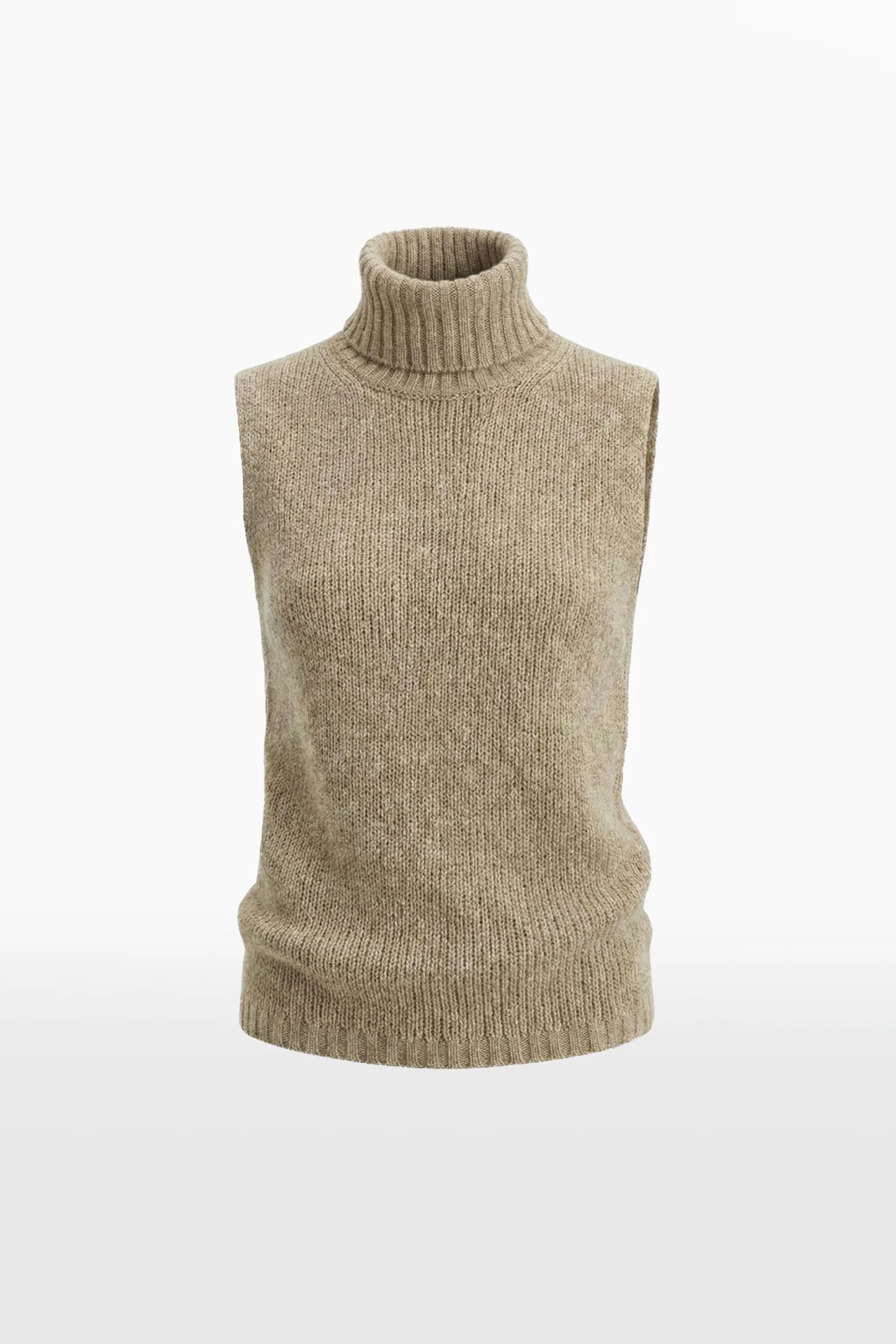Wool Top with Snake Print Pants Set