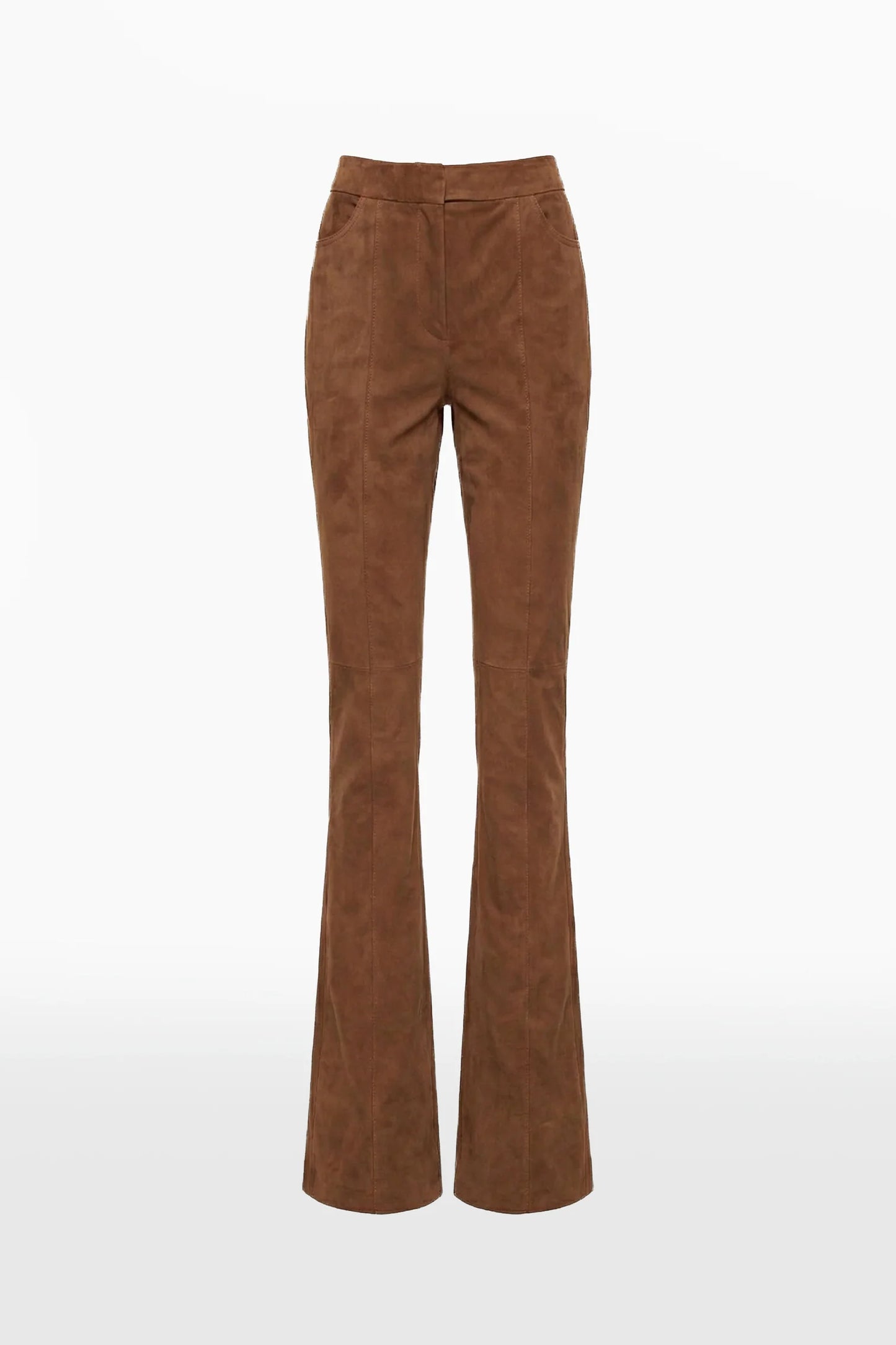 Suede Jacket and Pants Set