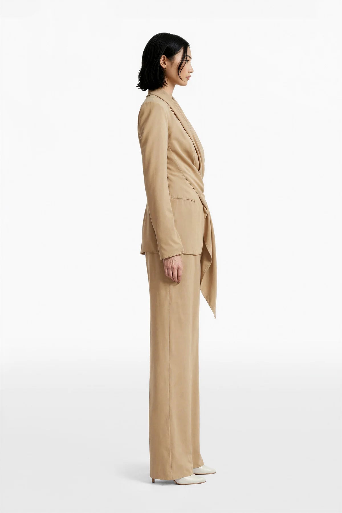 Draped Crepe Set
