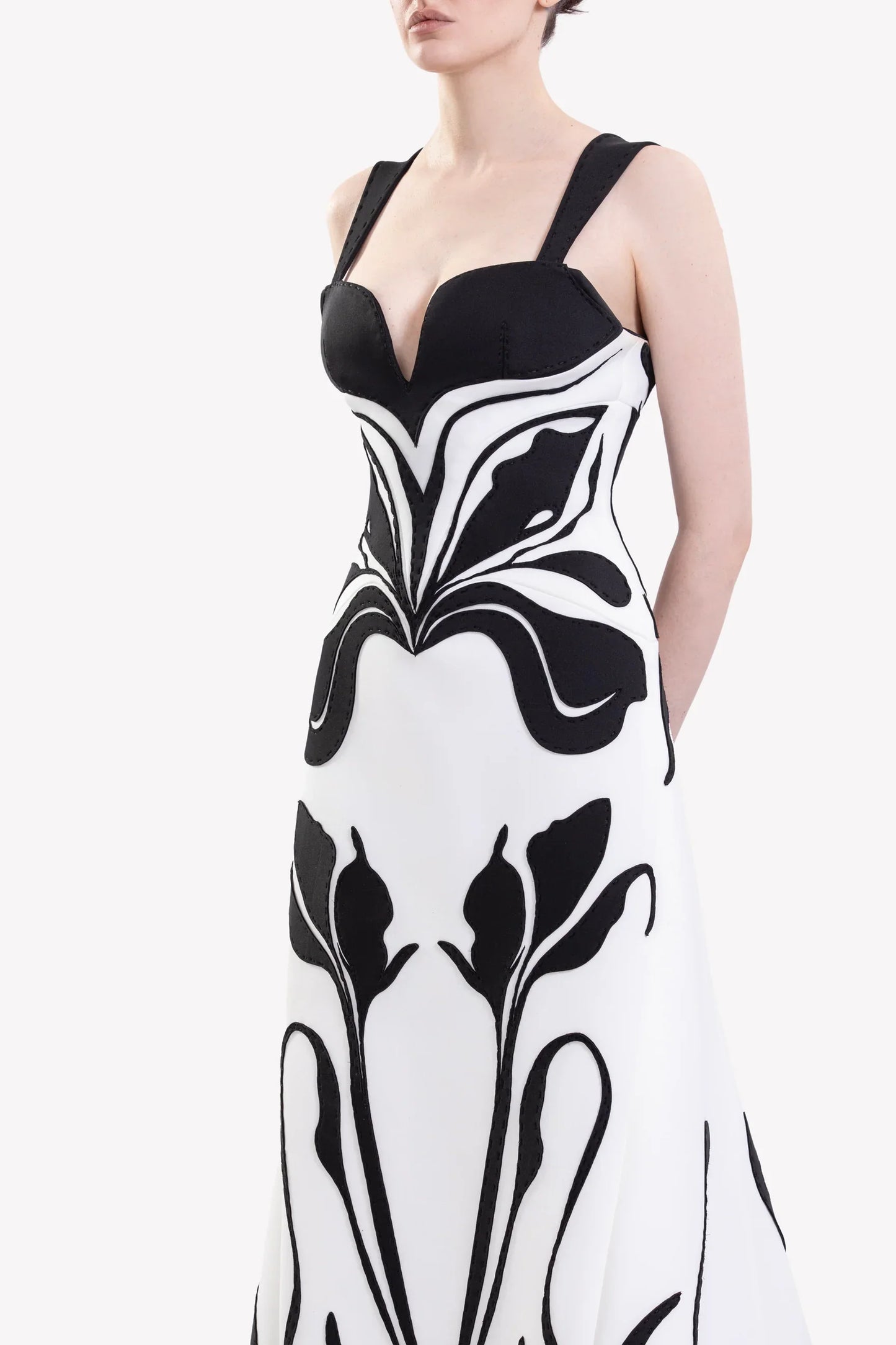 Laser Cut Scuba Dress