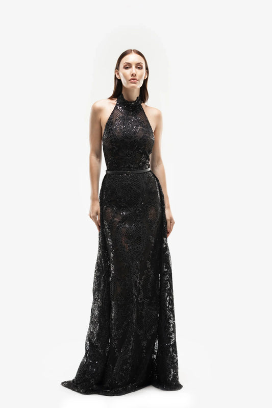 Embroidered Lace Dress