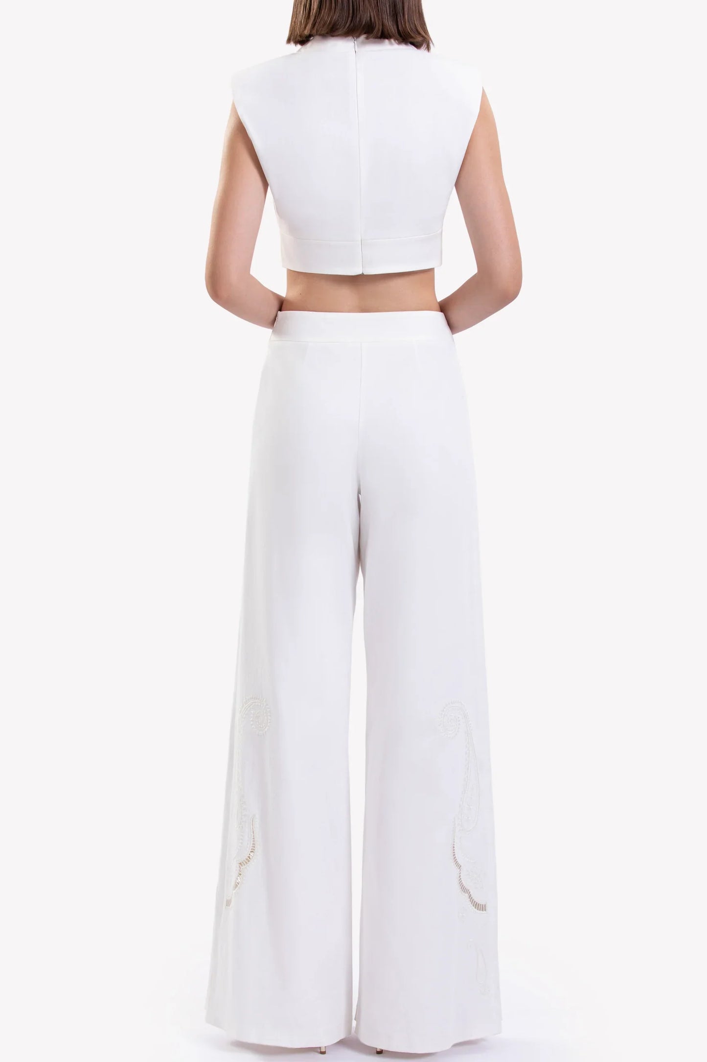 Perforated Top and Pants