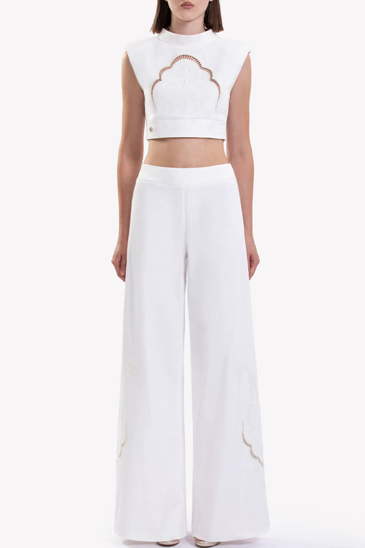 Perforated Top and Pants