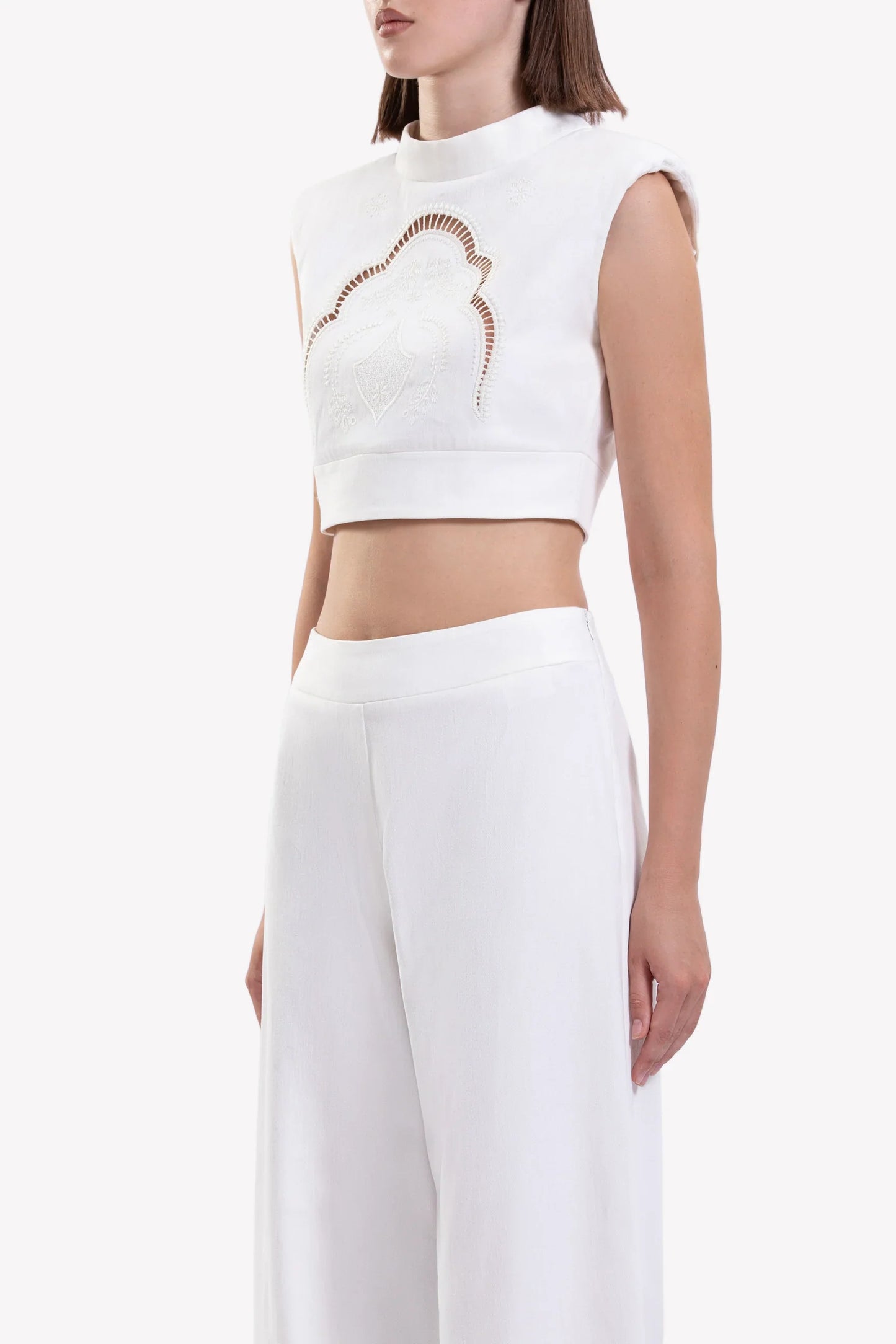 Perforated Top and Pants