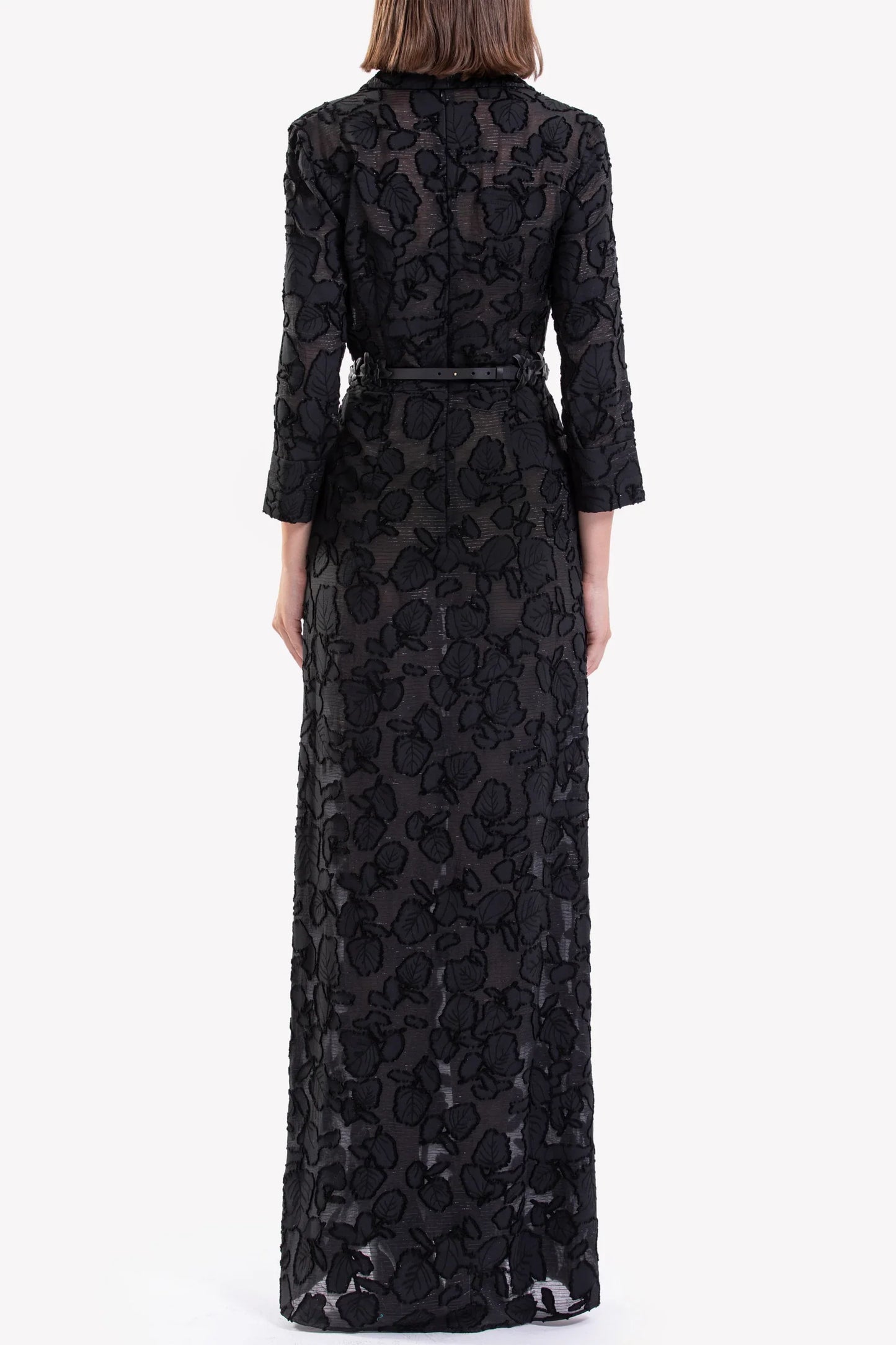 Long Sleeve Textured Dress