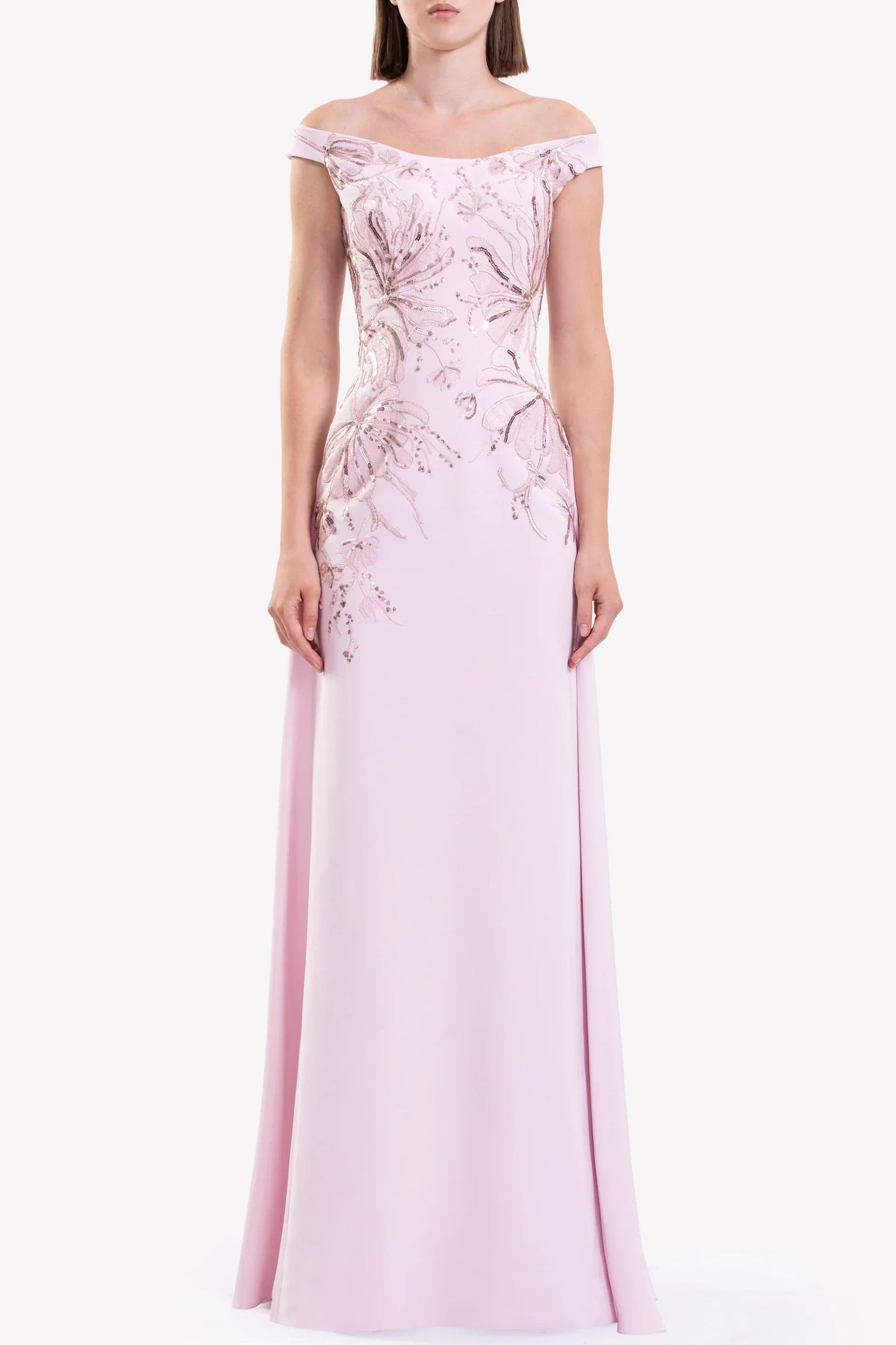 Embellished Off-Shoulder Dress
