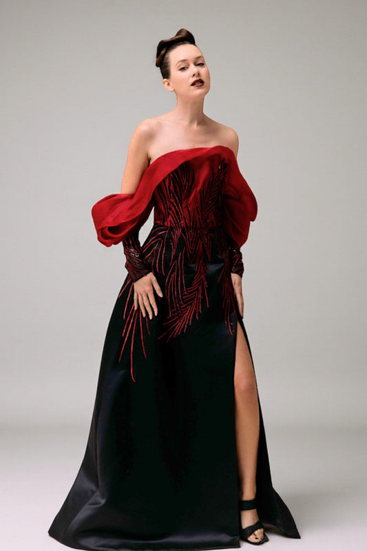 Off Shoulder Gown