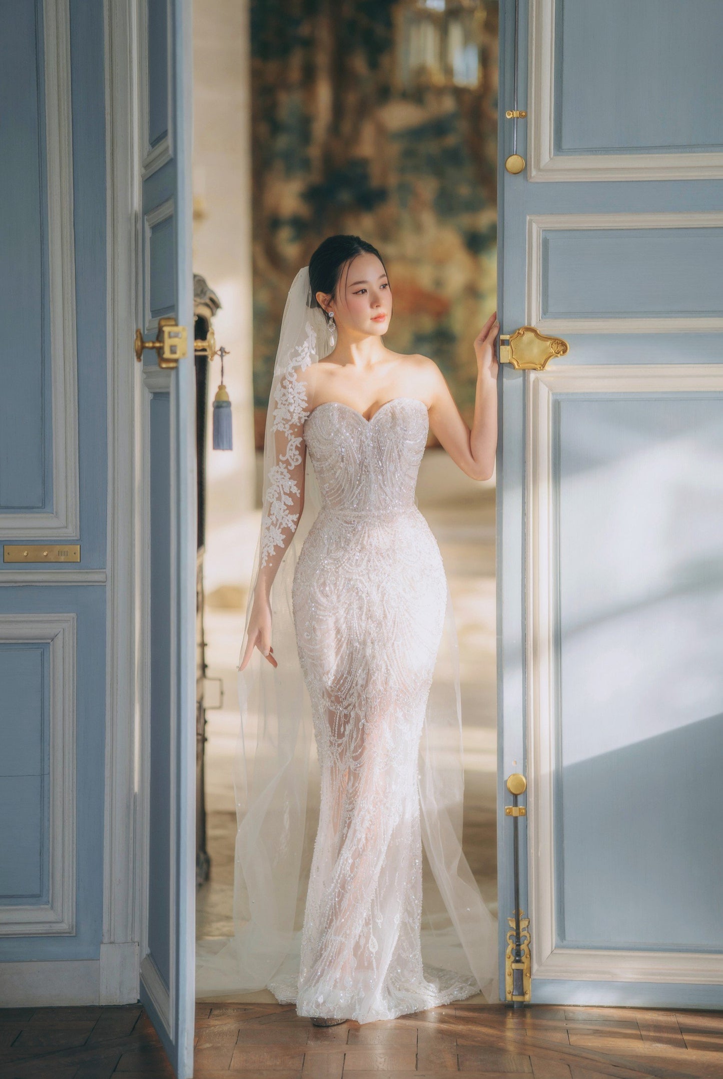 Serena Overskirt Wedding Dress